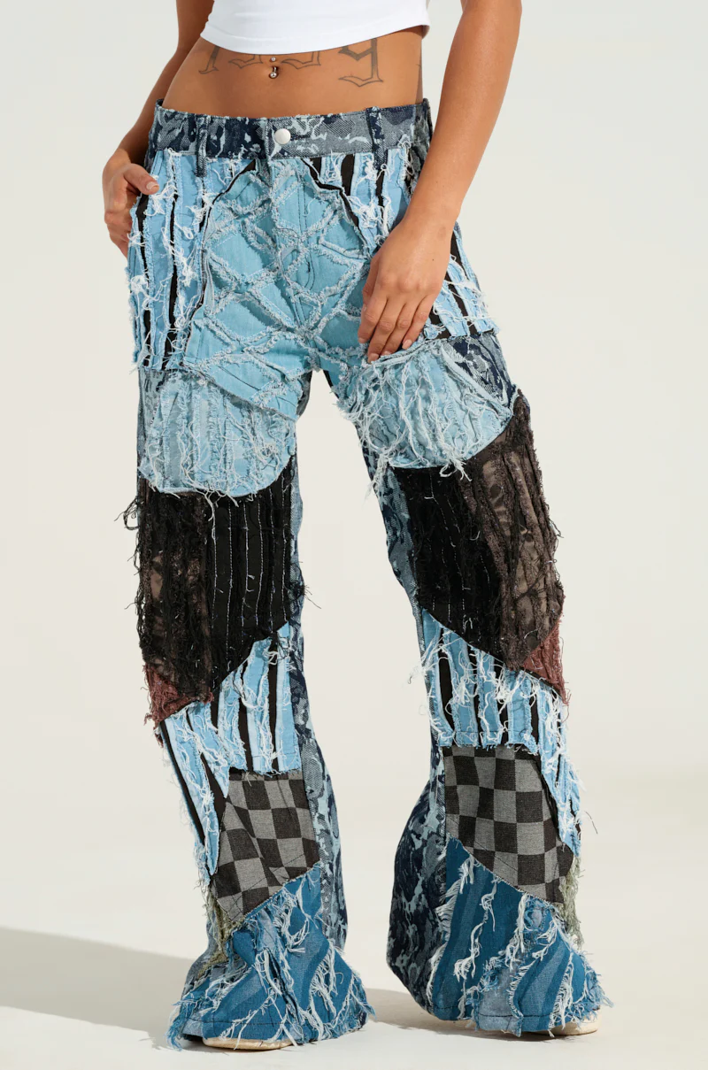 RONNY PATCHWORK DENIM