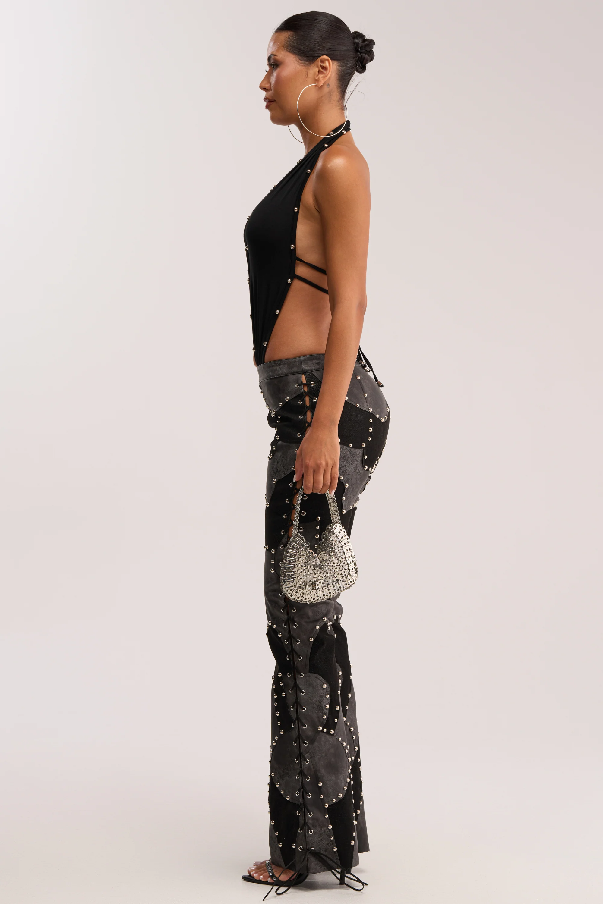 ROXY STUDDED SLEEVELESS JUMPSUIT - Image 3