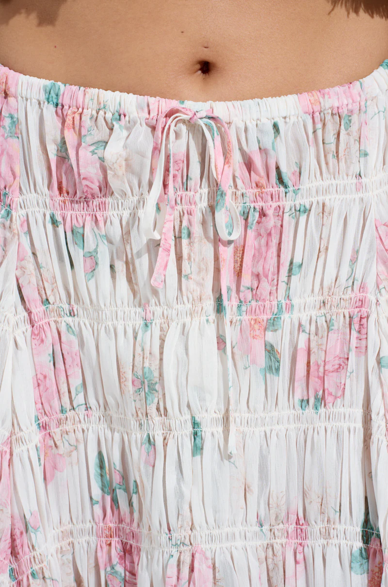 RUBY FLORAL MAXI SKIRT - Image 8