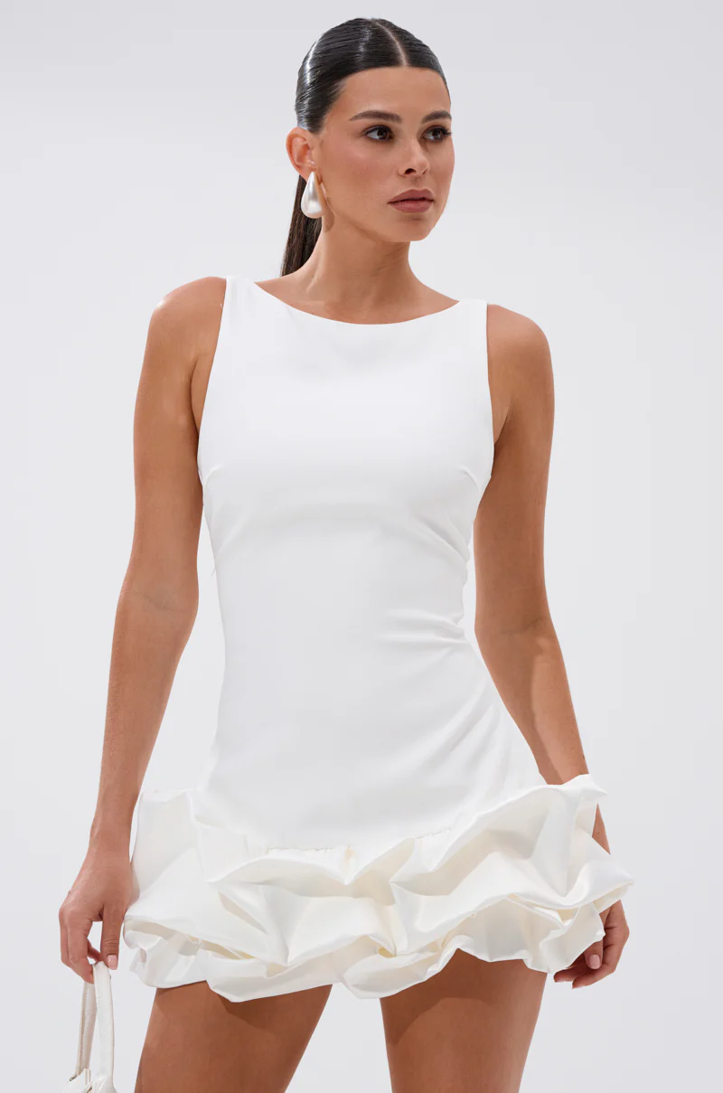 RUFFLE CITY MINI DRESS - Image 2