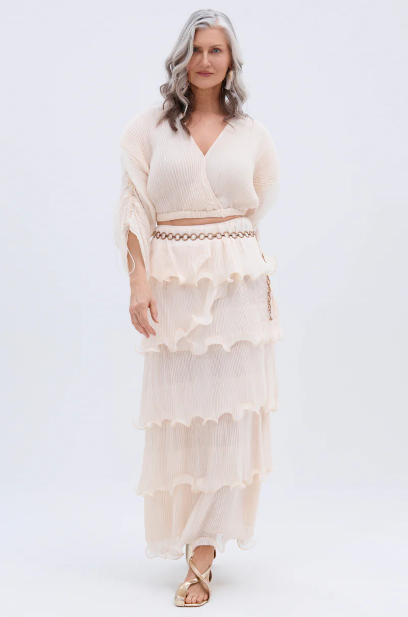 RUFFLE HEAVEN MAXI SKIRT - Image 4