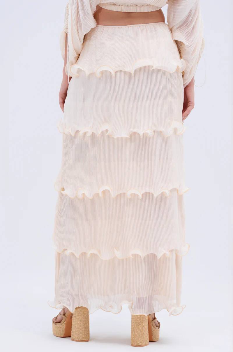 RUFFLE HEAVEN MAXI SKIRT - Image 7
