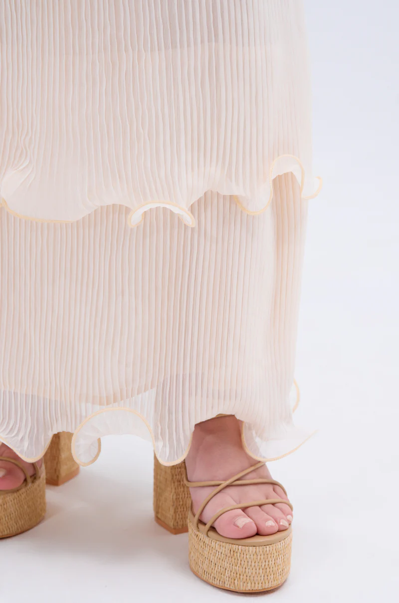 RUFFLE HEAVEN MAXI SKIRT - Image 9