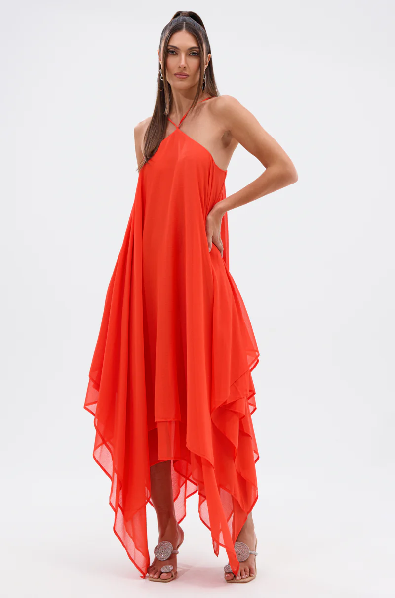 RUNAWAY CHIFFON MAXI DRESS - Image 2