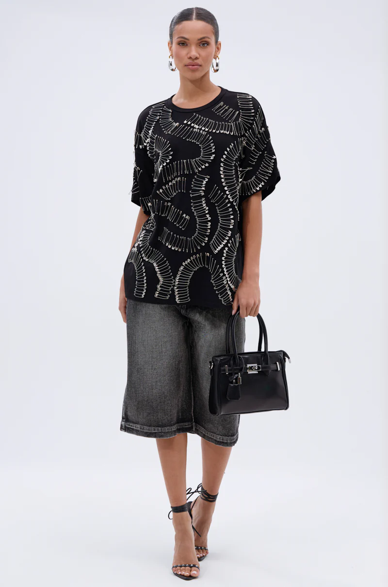 SAFE AND SOUND OVERSIZED TEE - Image 5