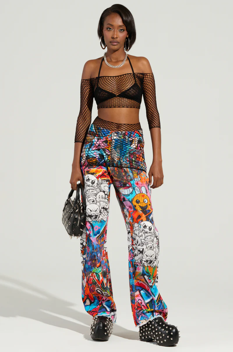 SAMMIE CARTOON DENIM JEANS - Image 2
