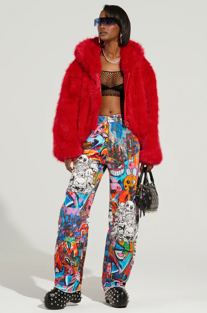 SAMMIE CARTOON DENIM JEANS - Image 7