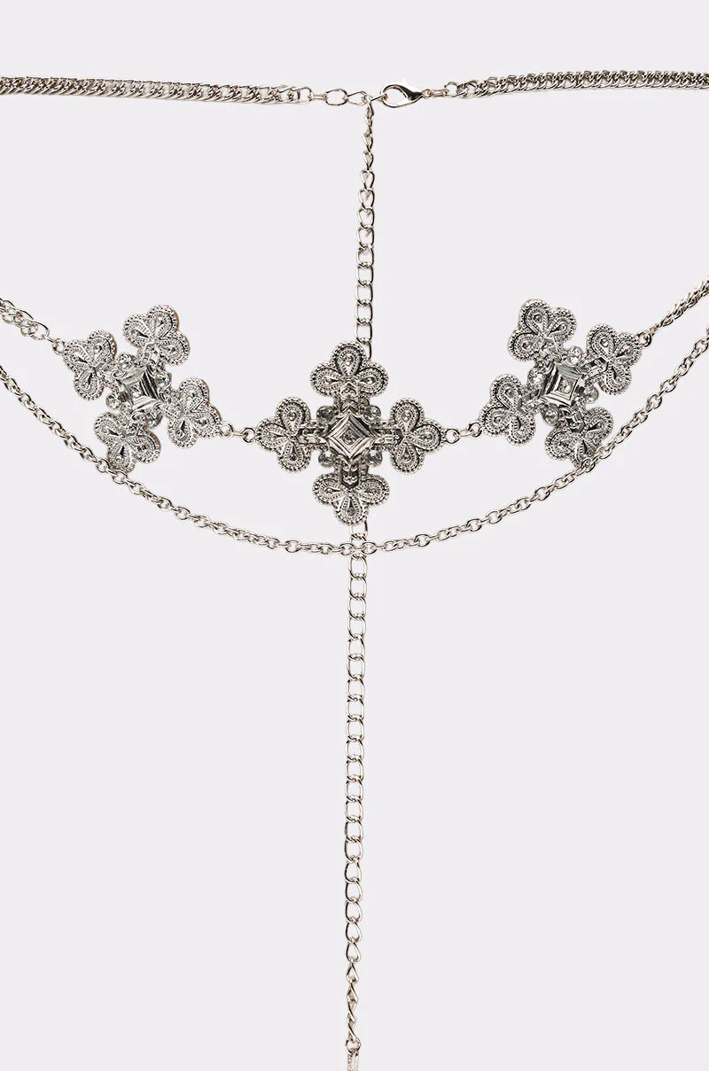 SARAH CROSS CHAIN BELT - Image 4