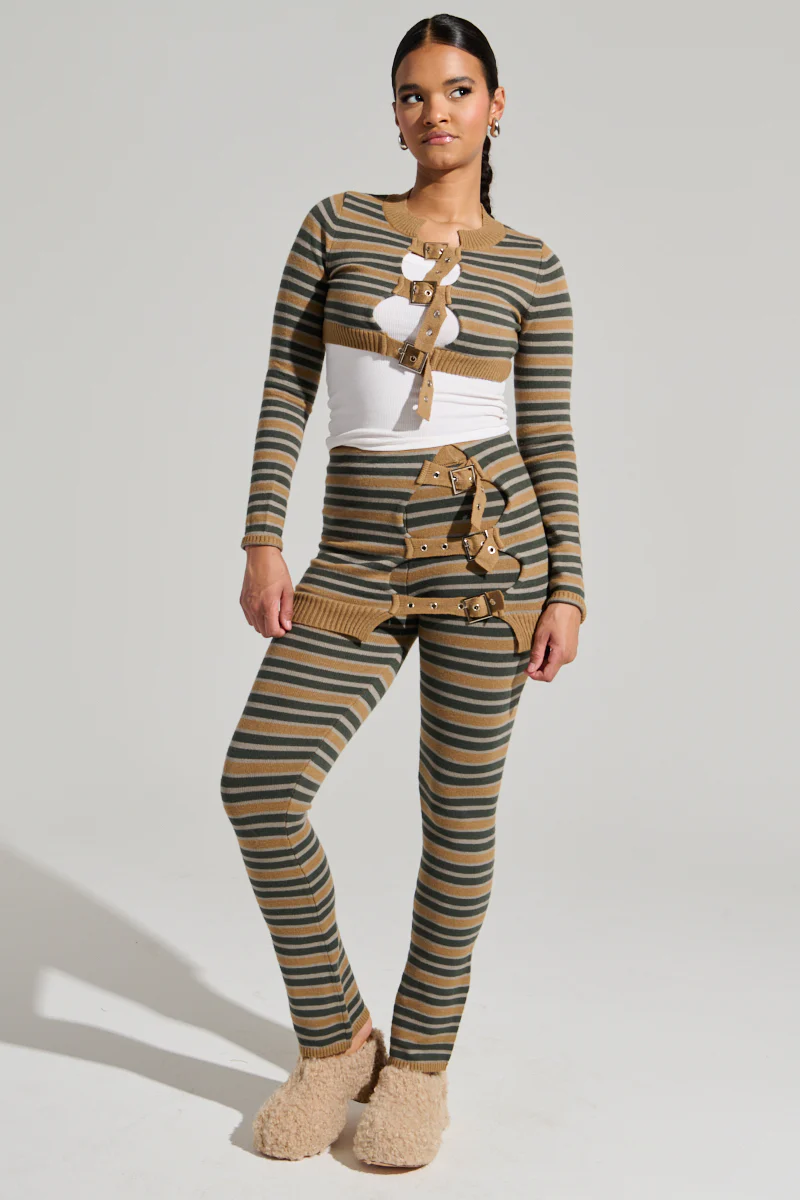 SAY LESS LONG SLEEVE SWEATER TOP - Image 7