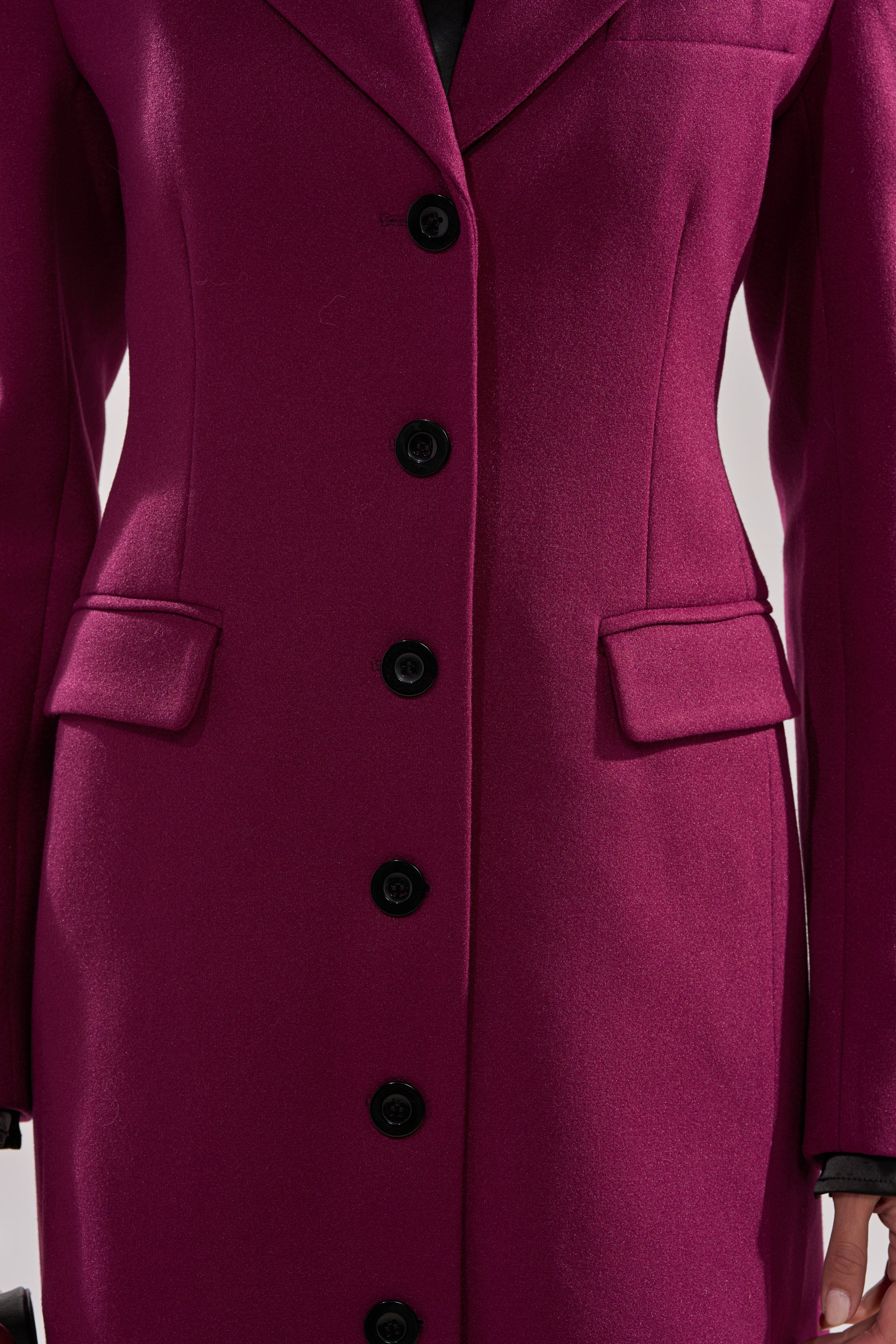 SCARLETT LUXE TRENCH IN PURPLE - Image 8