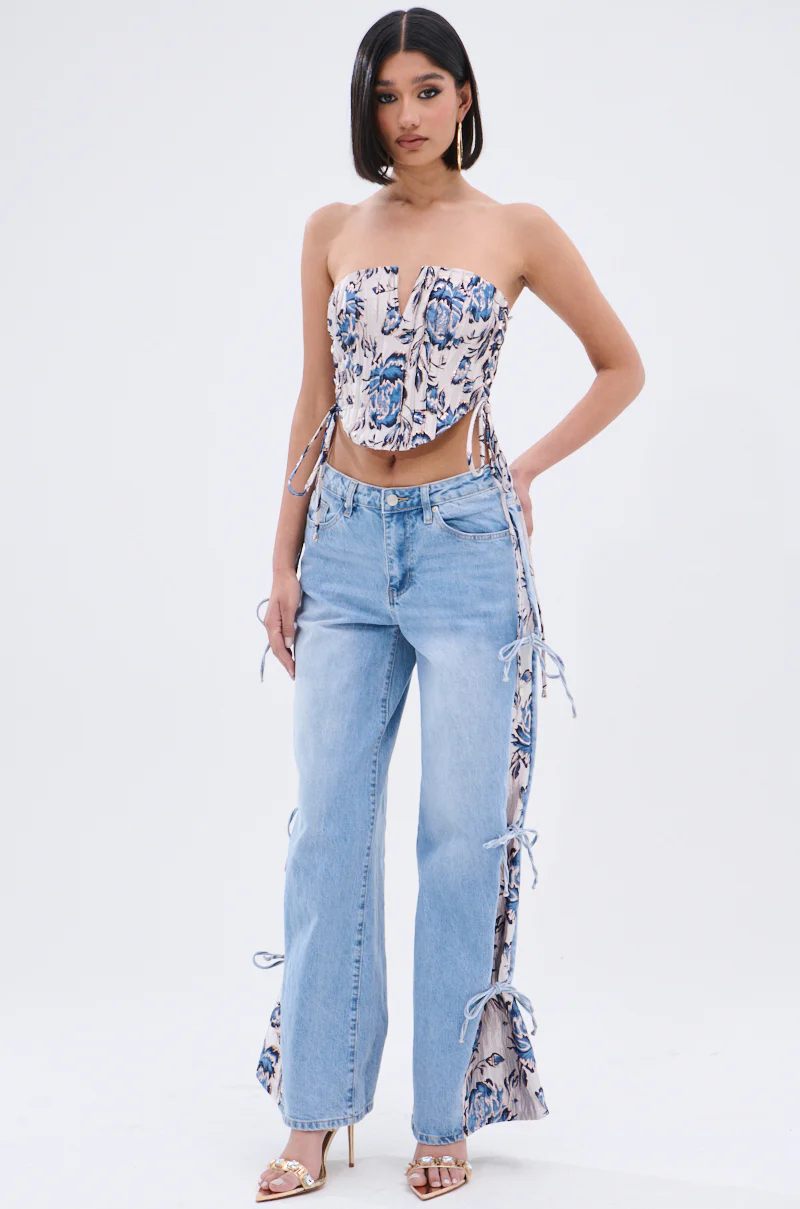 SEASONAL AWAKENING BROCADE CORSET - Image 7