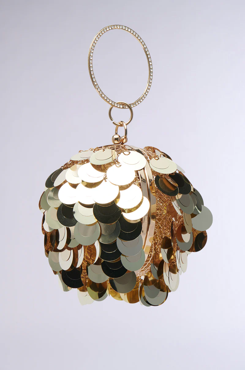 SEQUIN NIGHTS PARTY CLUTCH - Image 3