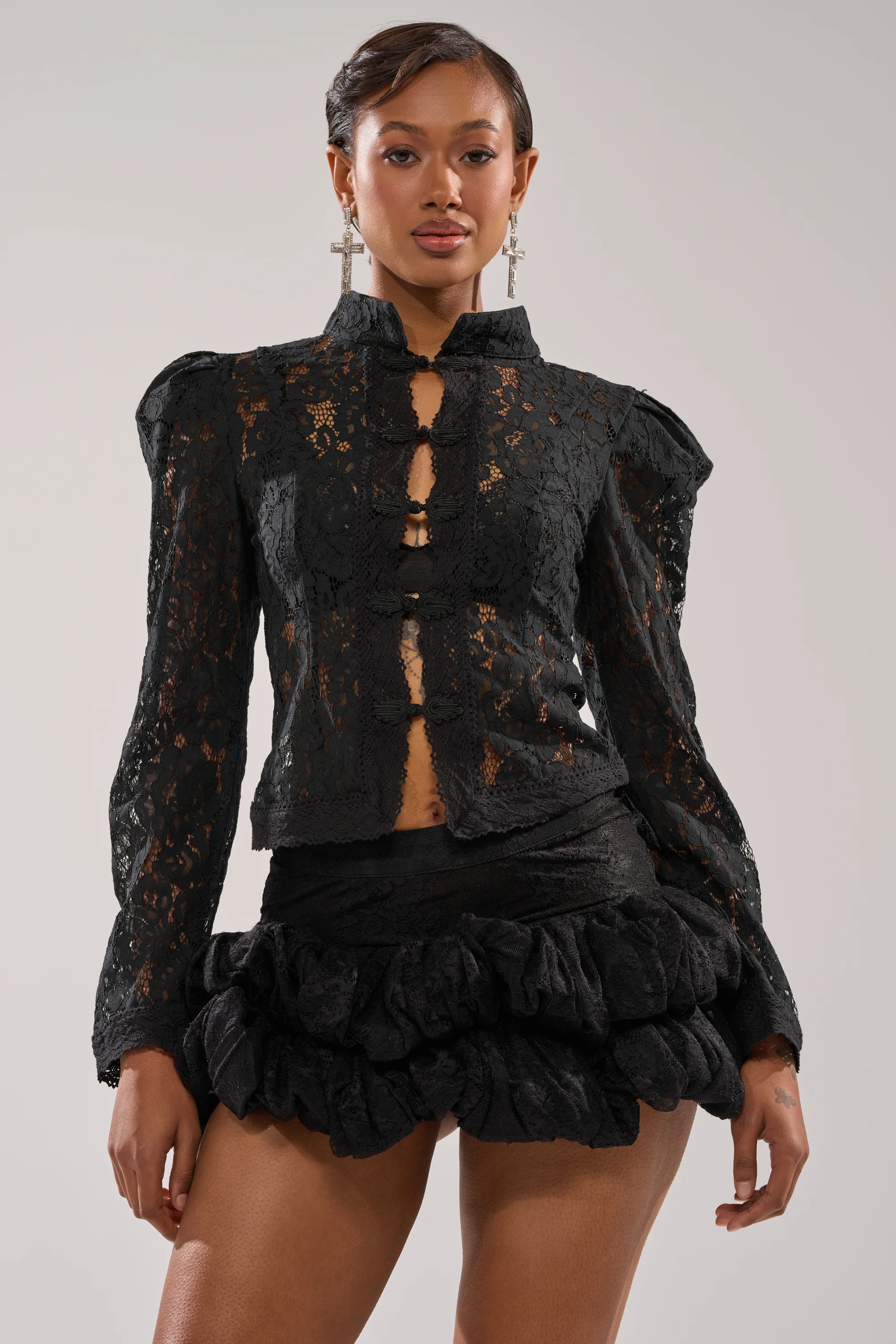 SEXY AS CAN BE LACE BLOUSE