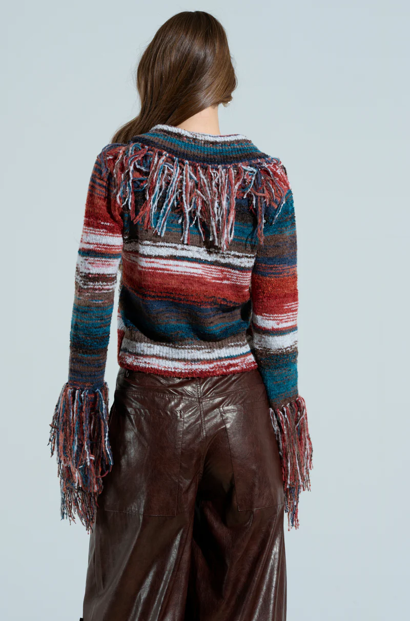 SHAGGY KNIT CARDIGAN - Image 5