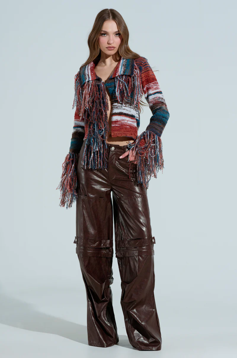 SHAGGY KNIT CARDIGAN - Image 6
