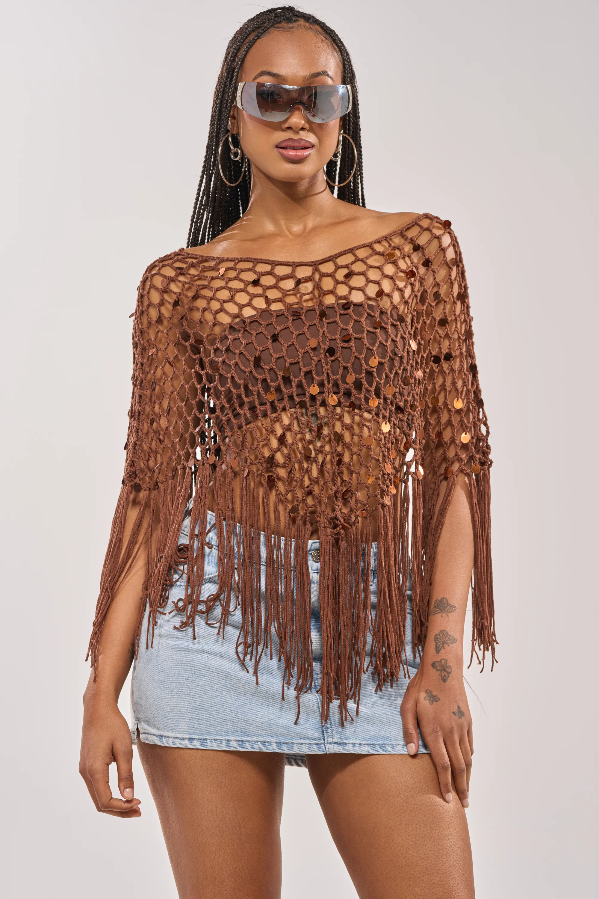 SHAKE IT QUEEN CROCHET BLOUSE - Image 5
