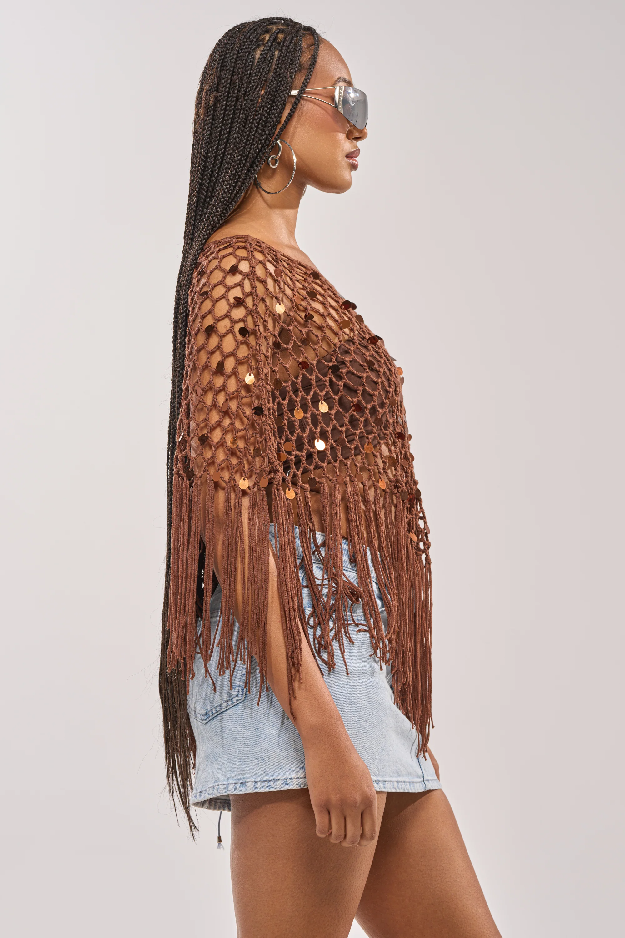 SHAKE IT QUEEN CROCHET BLOUSE - Image 6