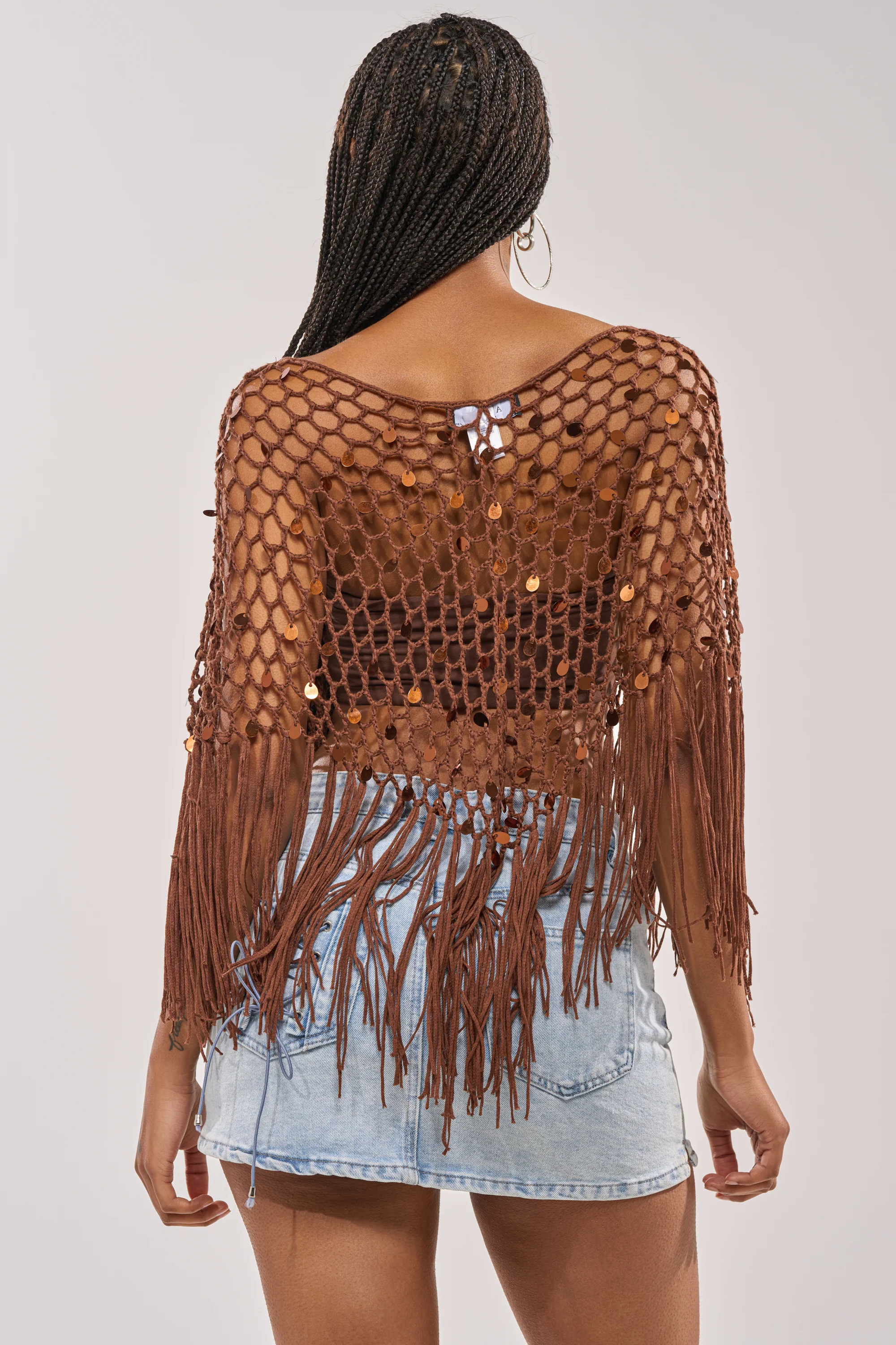 SHAKE IT QUEEN CROCHET BLOUSE - Image 7