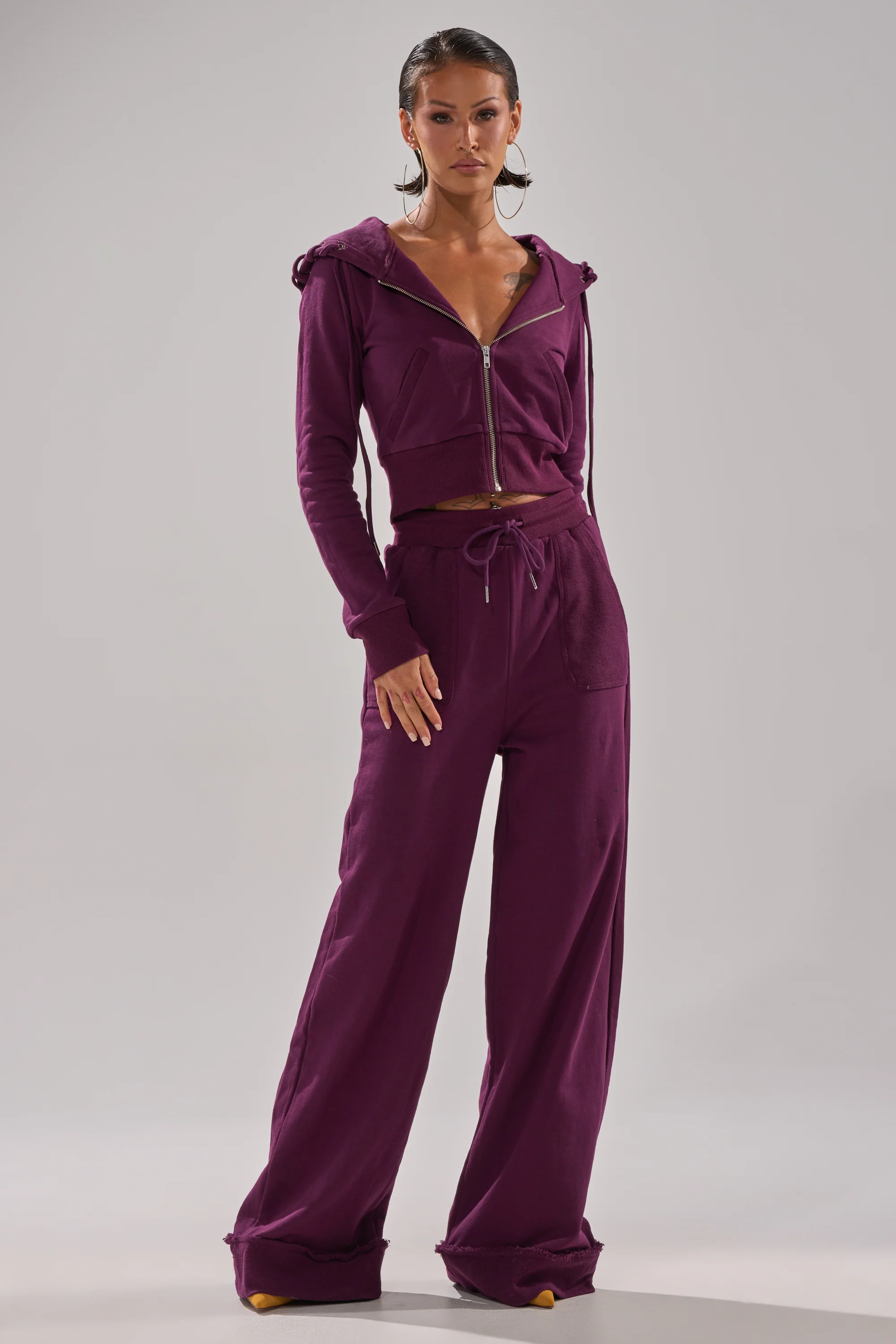 SHE'S GONE, YOU'RE FINE WIDE LEG JOGGER - Image 6