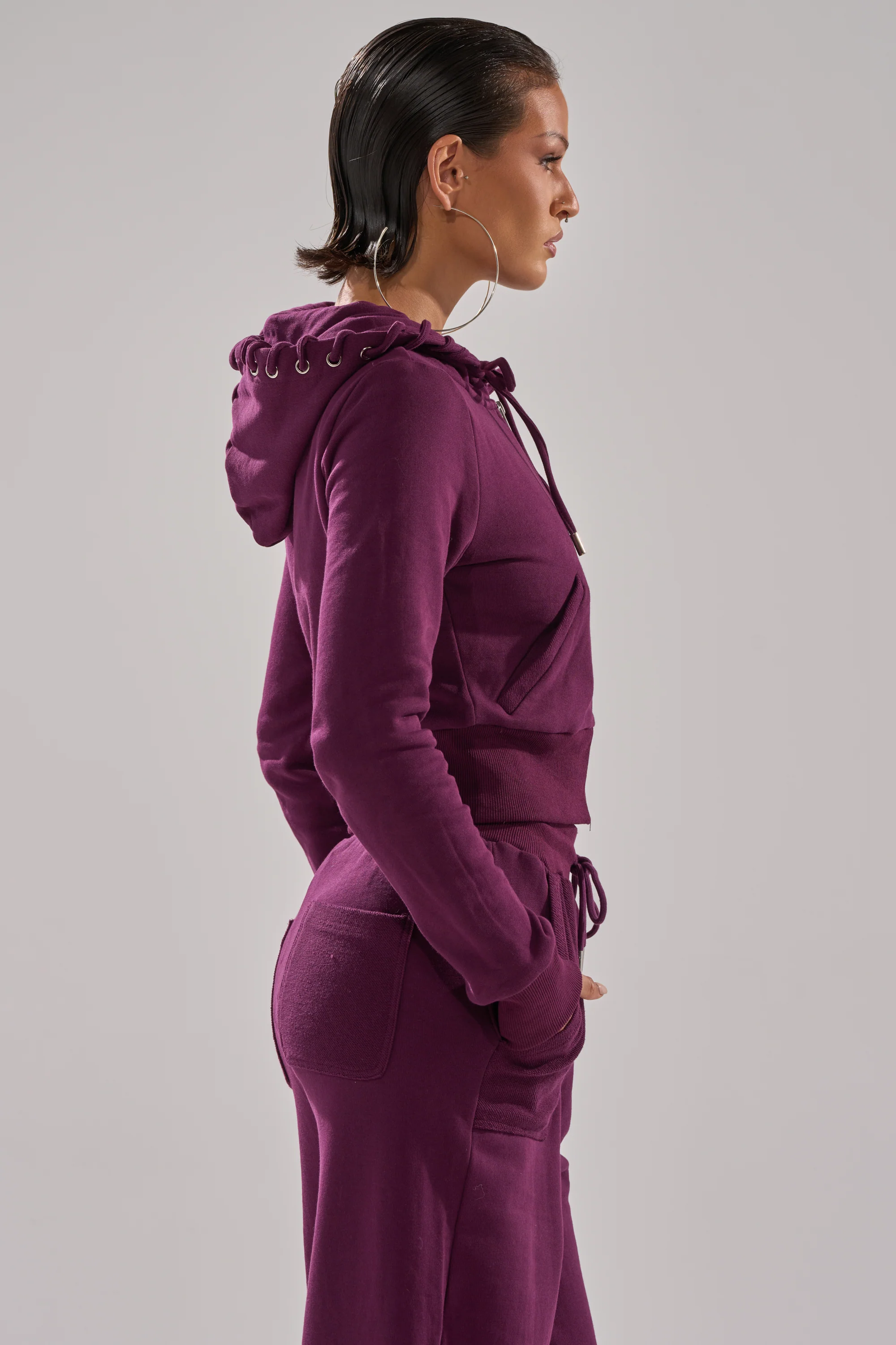 SHE'S GONE, YOU'RE FINE ZIP UP SWEATSHIRT - Image 6