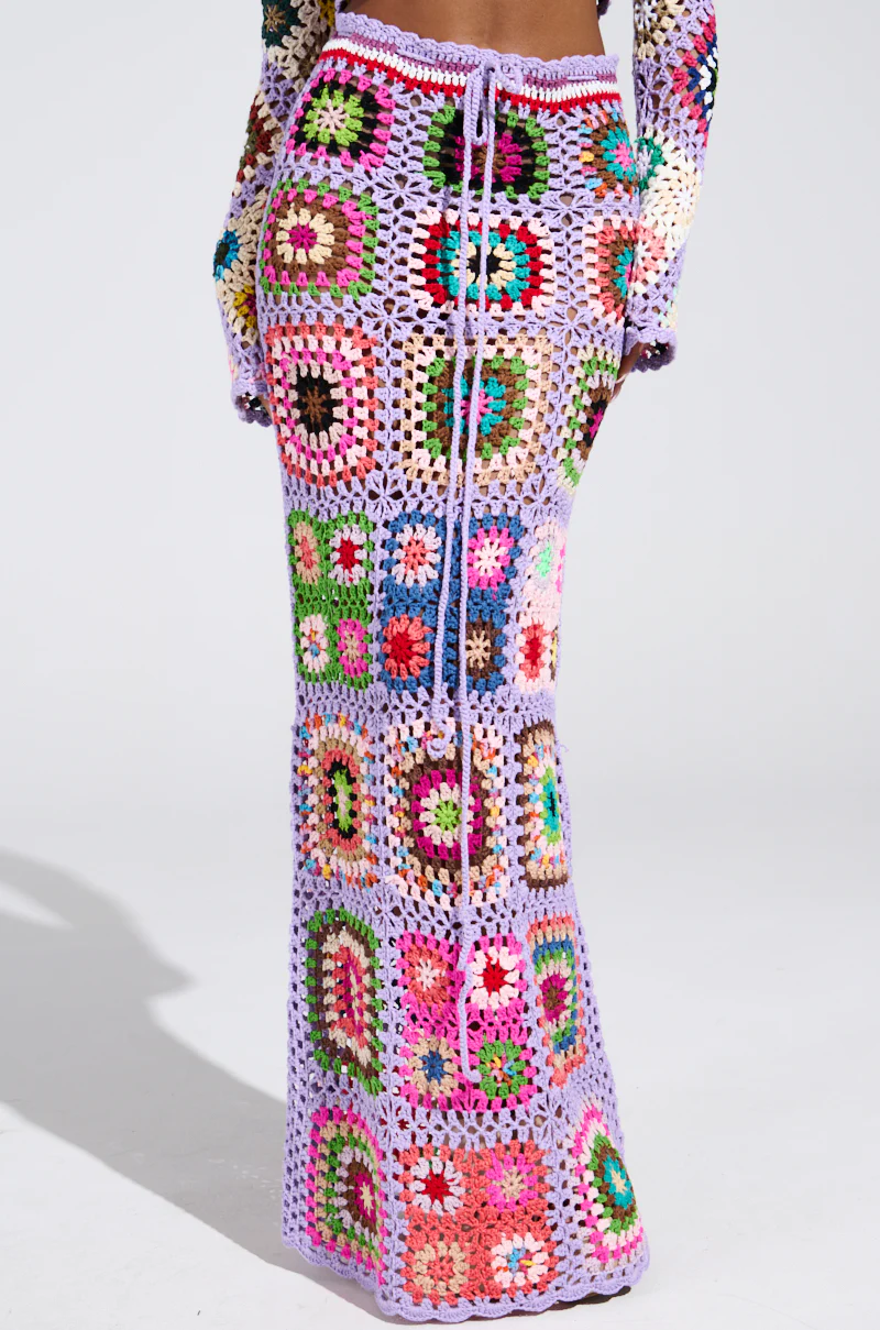 SHINE ON YOUR CROCHET MAXI SKIRT - Image 2