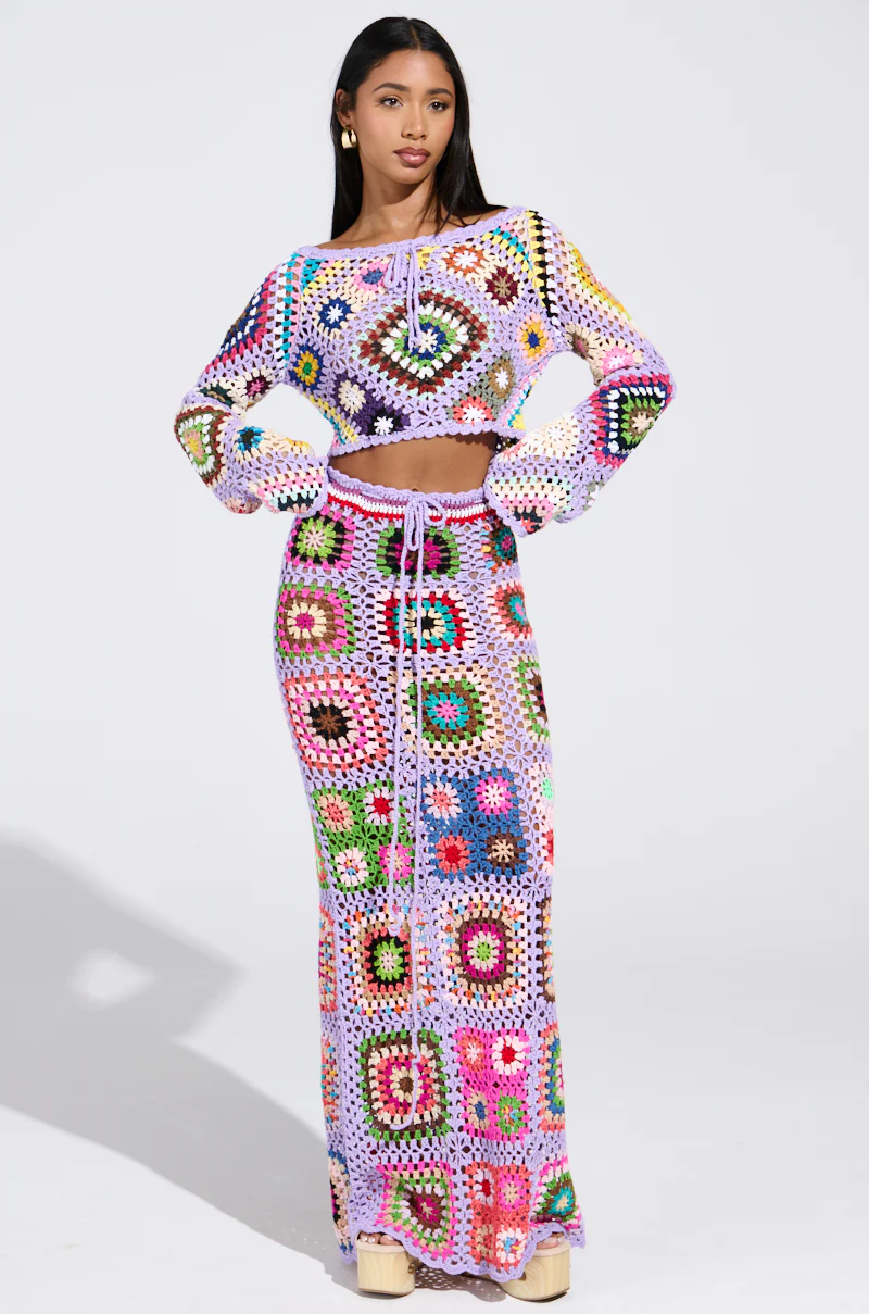 SHINE ON YOUR CROCHET MAXI SKIRT - Image 6