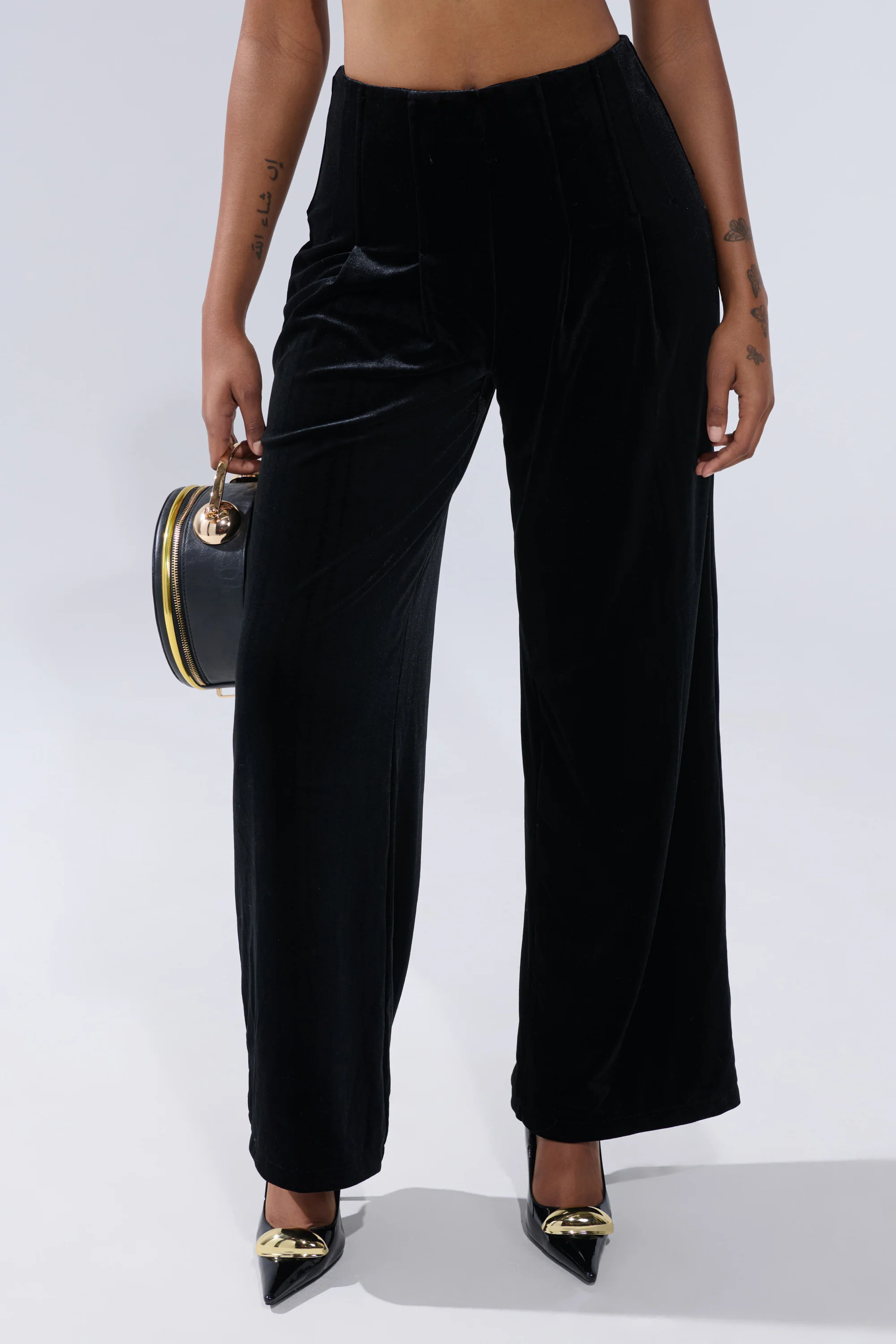 SHOW ME IT VELVET TROUSER