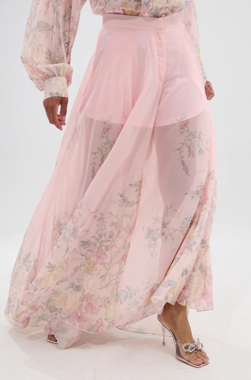 SIENNA FLORAL WIDE LEG TROUSER - Image 3
