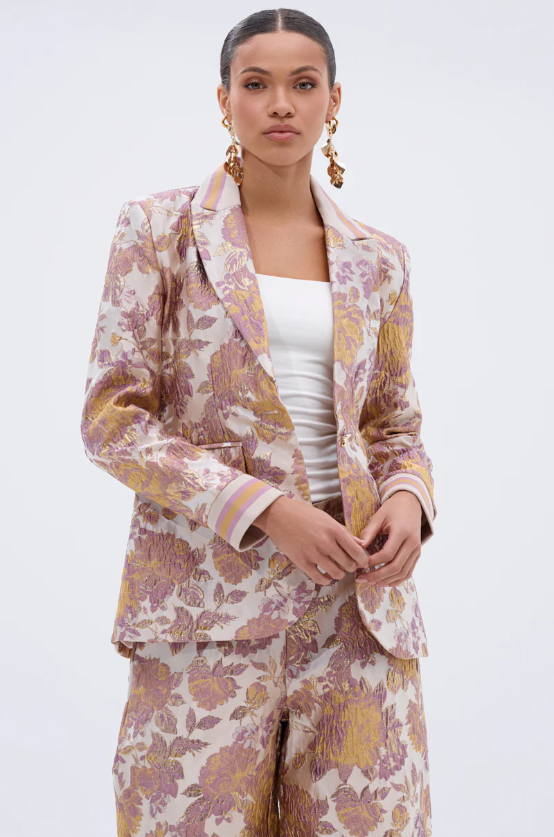SLOW MOTION BROCADE BLAZER - Image 3