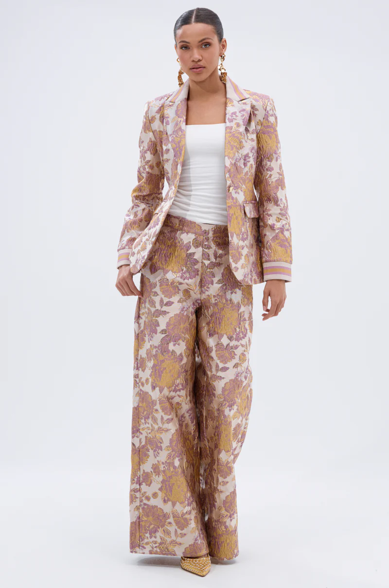 SLOW MOTION BROCADE TROUSER - Image 8