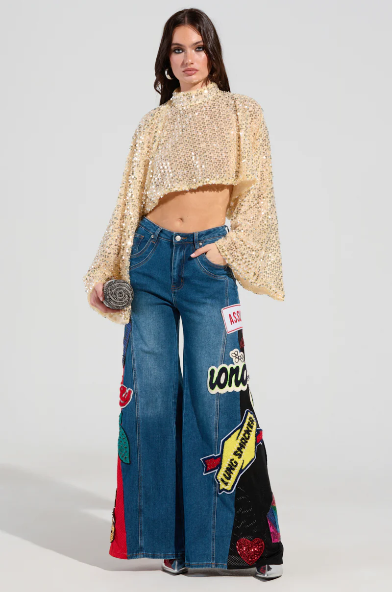 SLYLINE SEQUIN BLOUSE - Image 5