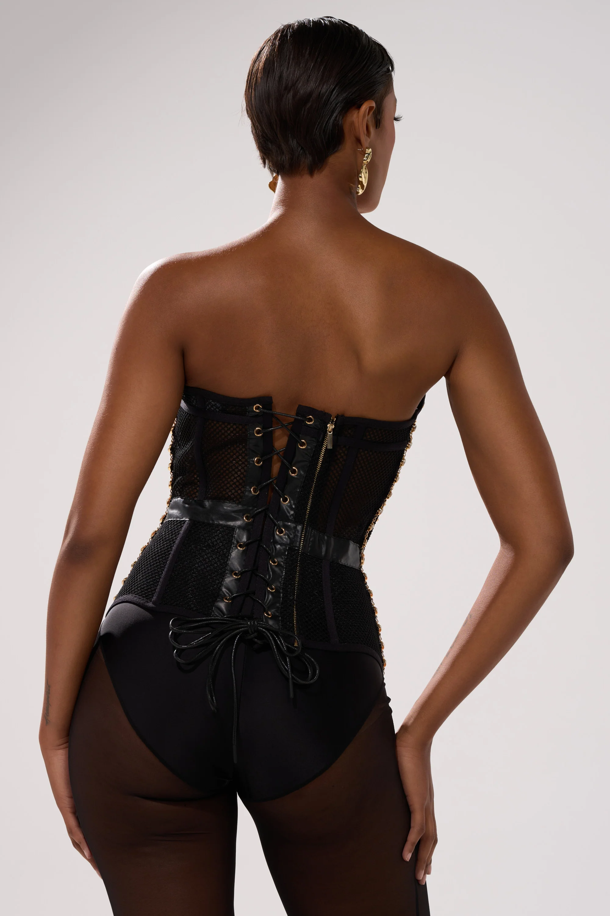 SMOKESHOW CORSET WITH RHINESTONES - Image 5