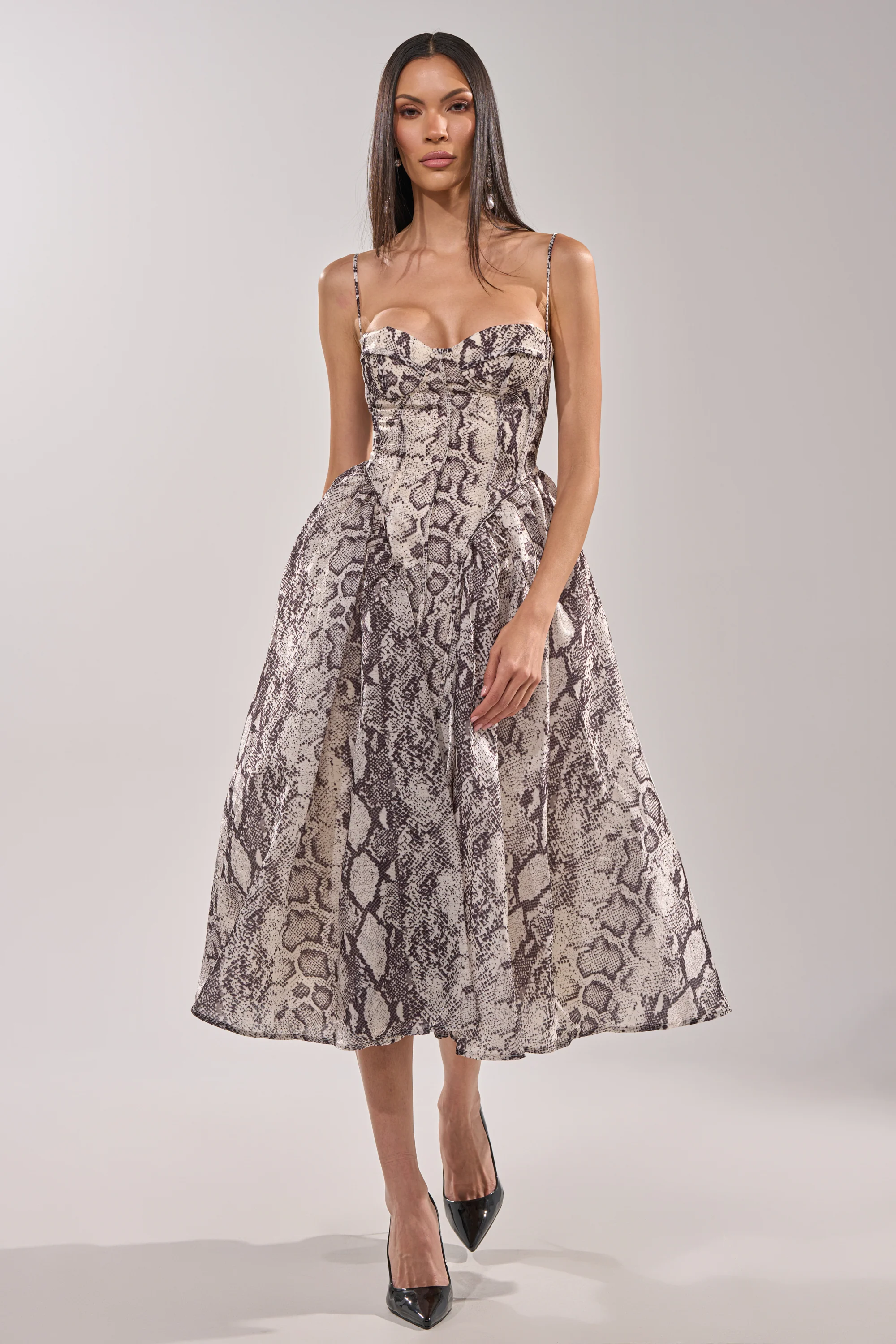 SNAKE BABE MAXI DRESS - Image 4