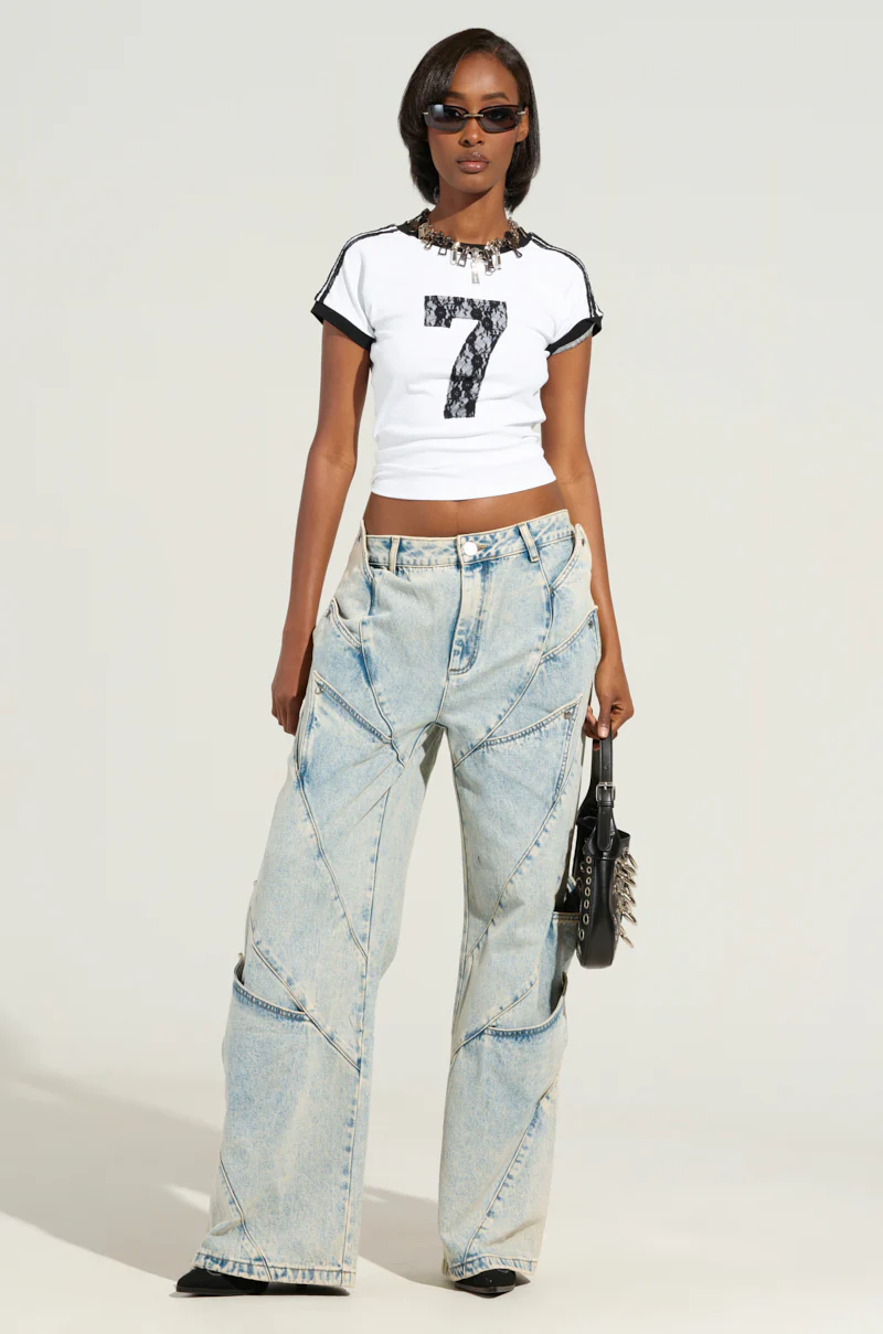 SNAP OUT OF IT DENIM PANT - Image 6