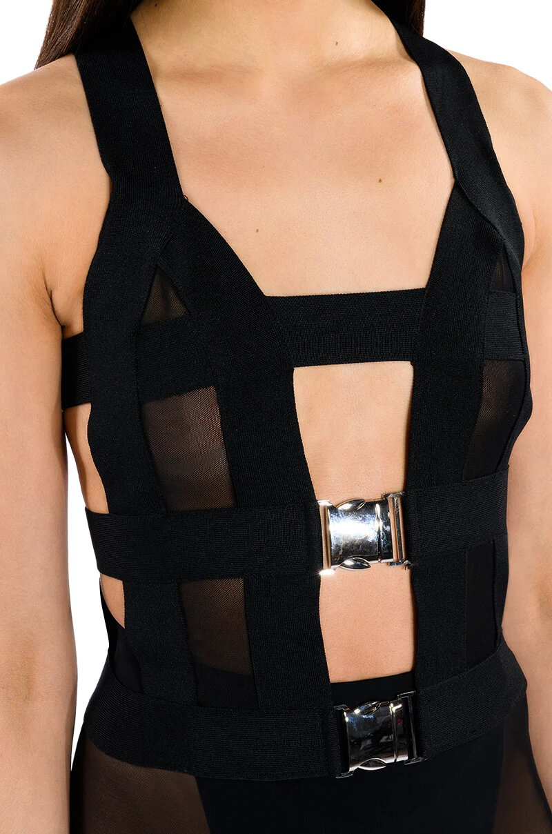 SNEAKY LINK BANDAGE CUTOUT TANK - Image 8