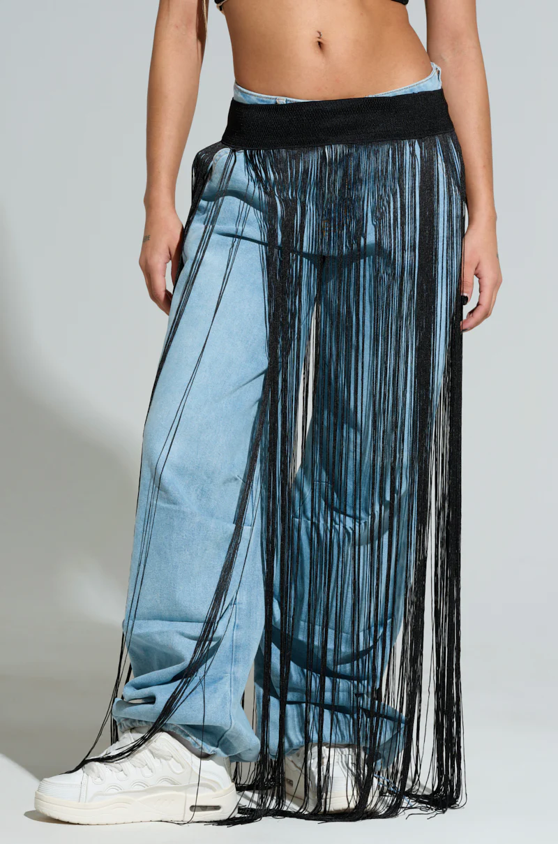 SO FREE FRINGE BELT SKIRT - Image 2