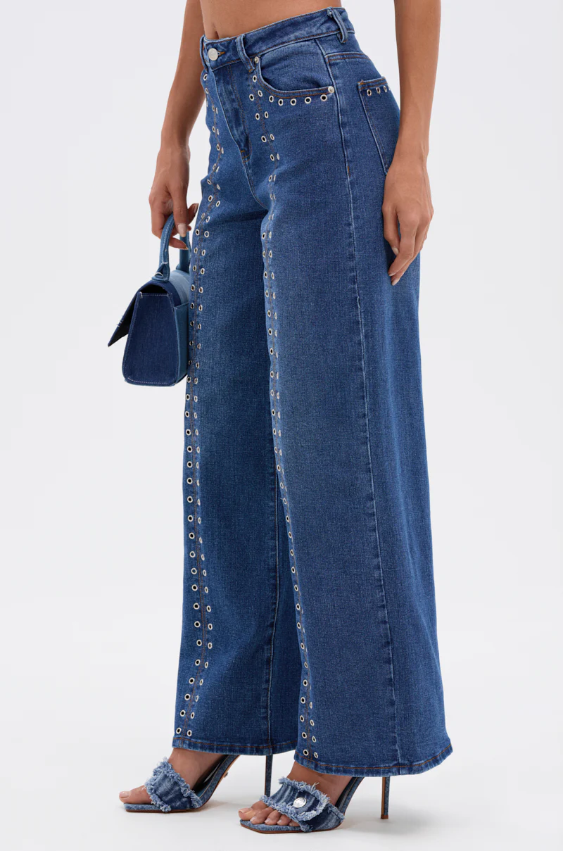 SOFIA RELAXED DENIM WITH GROMMET - Image 4