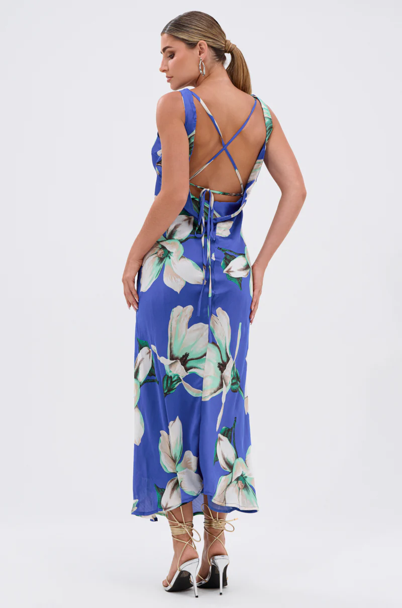 SOMETHING SWEET FLORAL MAXI DRESS - Image 4