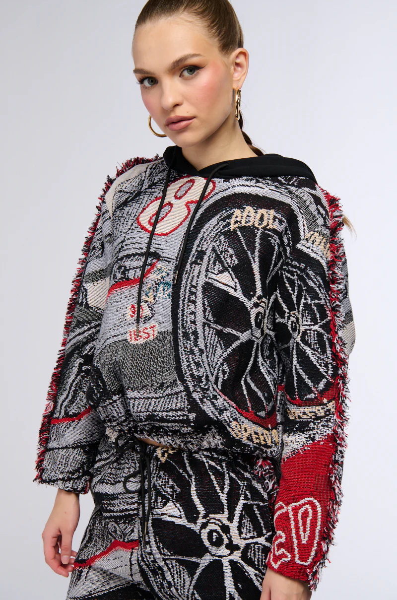 SPEED RACER KNIT HOODIE - Image 4