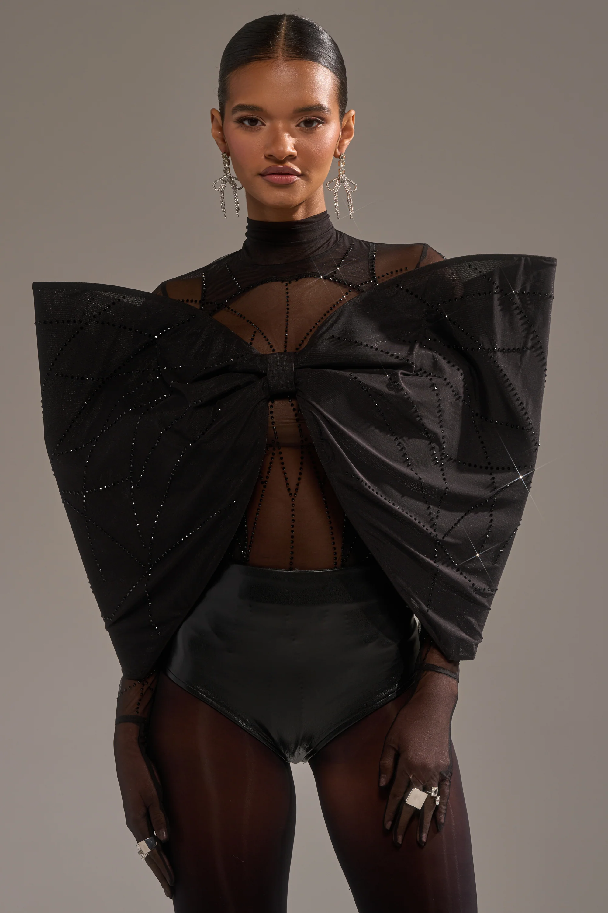 SPIDER GIRL MESH BODYSUIT - Image 3