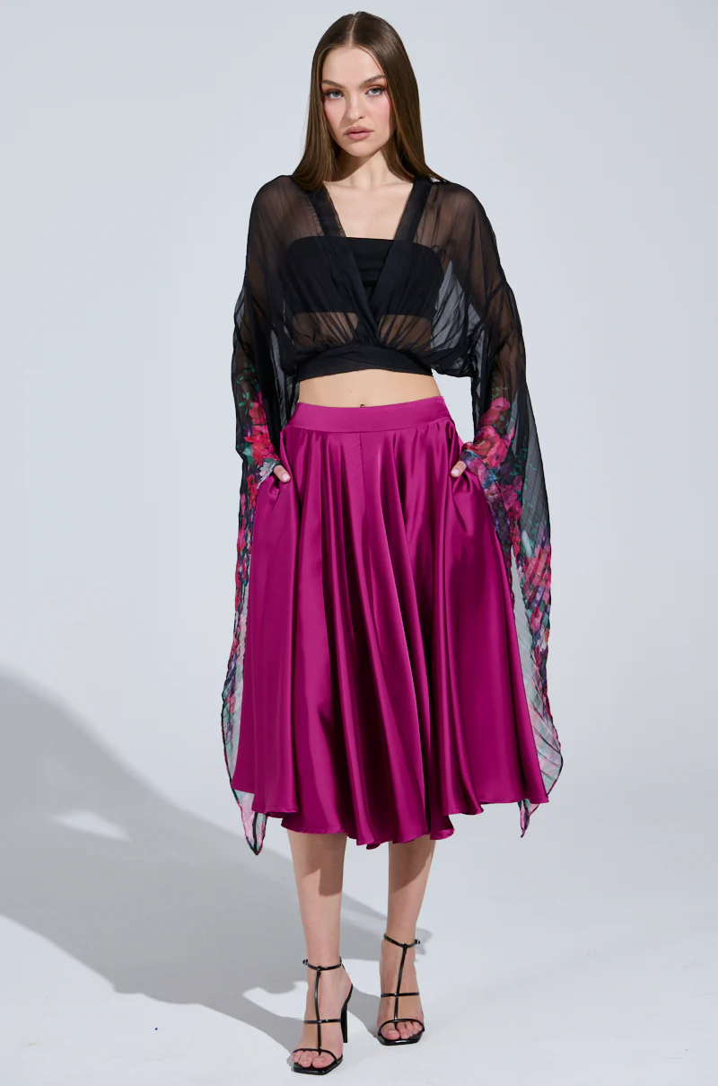 SPIN ME AROUND MIDI SKIRT - Image 7