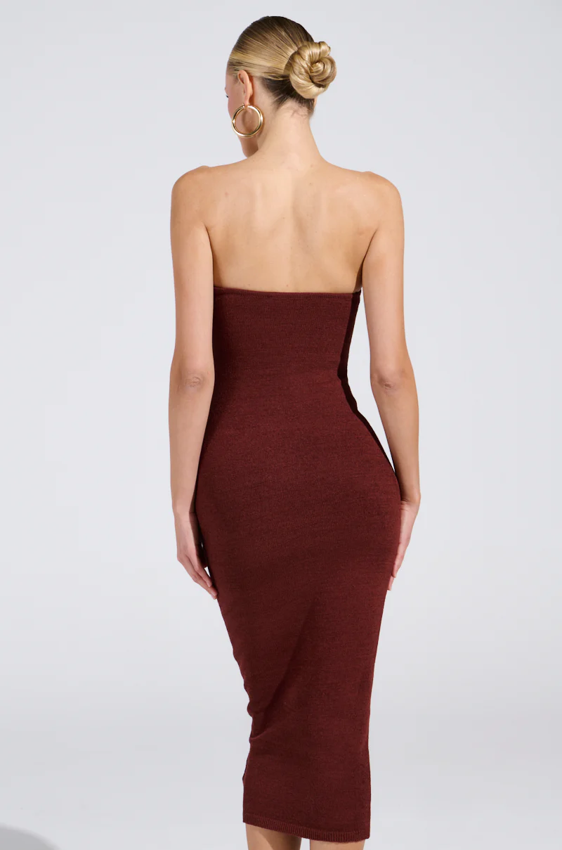 STARRY NIGHT KNIT MIDI DRESS - Image 4