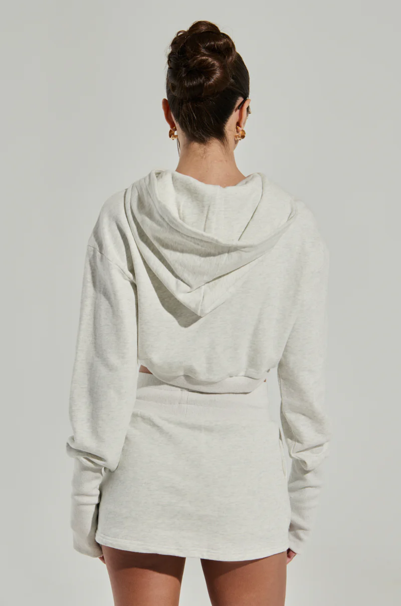 STINGY WITH MY TIME SUPER CROPPED SWEATSHIRT - Image 5