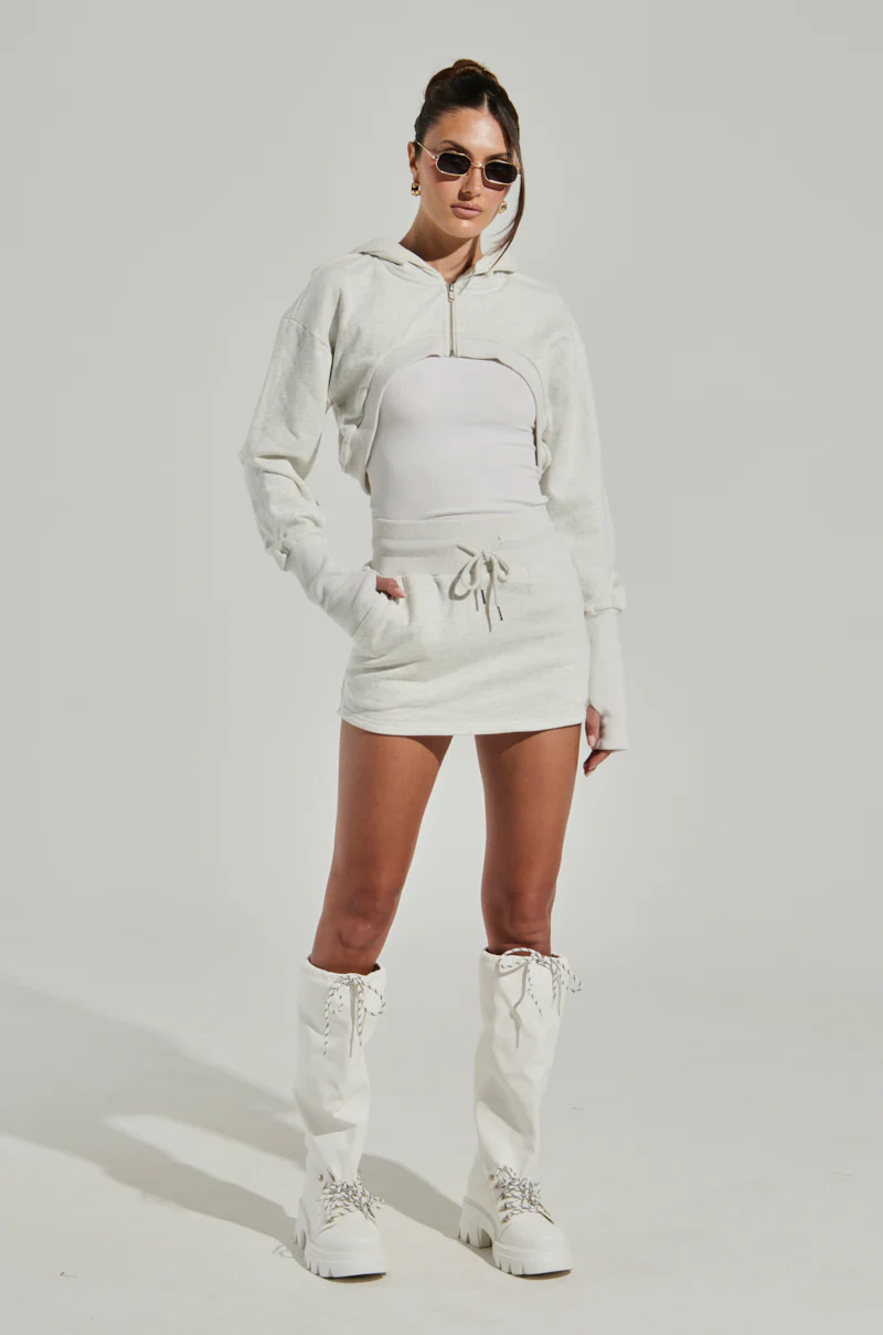 STINGY WITH MY TIME SUPER CROPPED SWEATSHIRT - Image 6