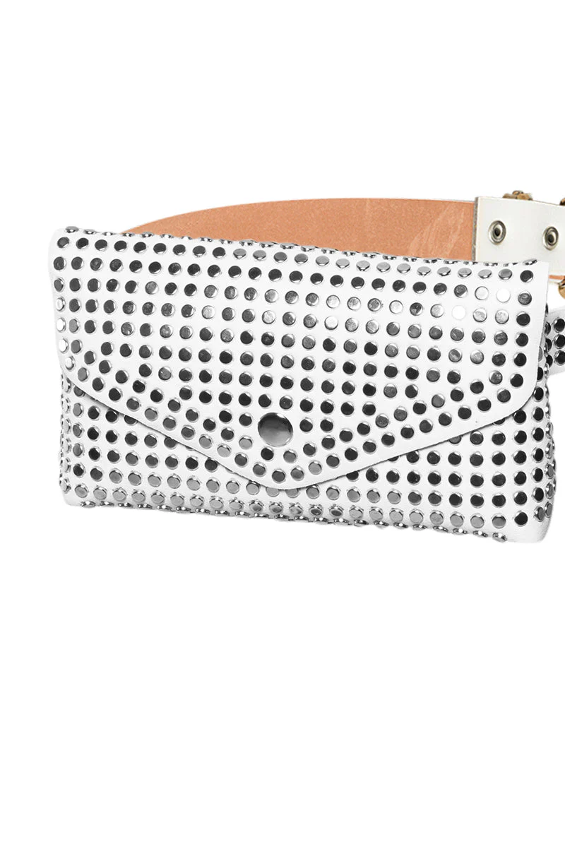 STUDDED FANNY PACK BELT - Image 5