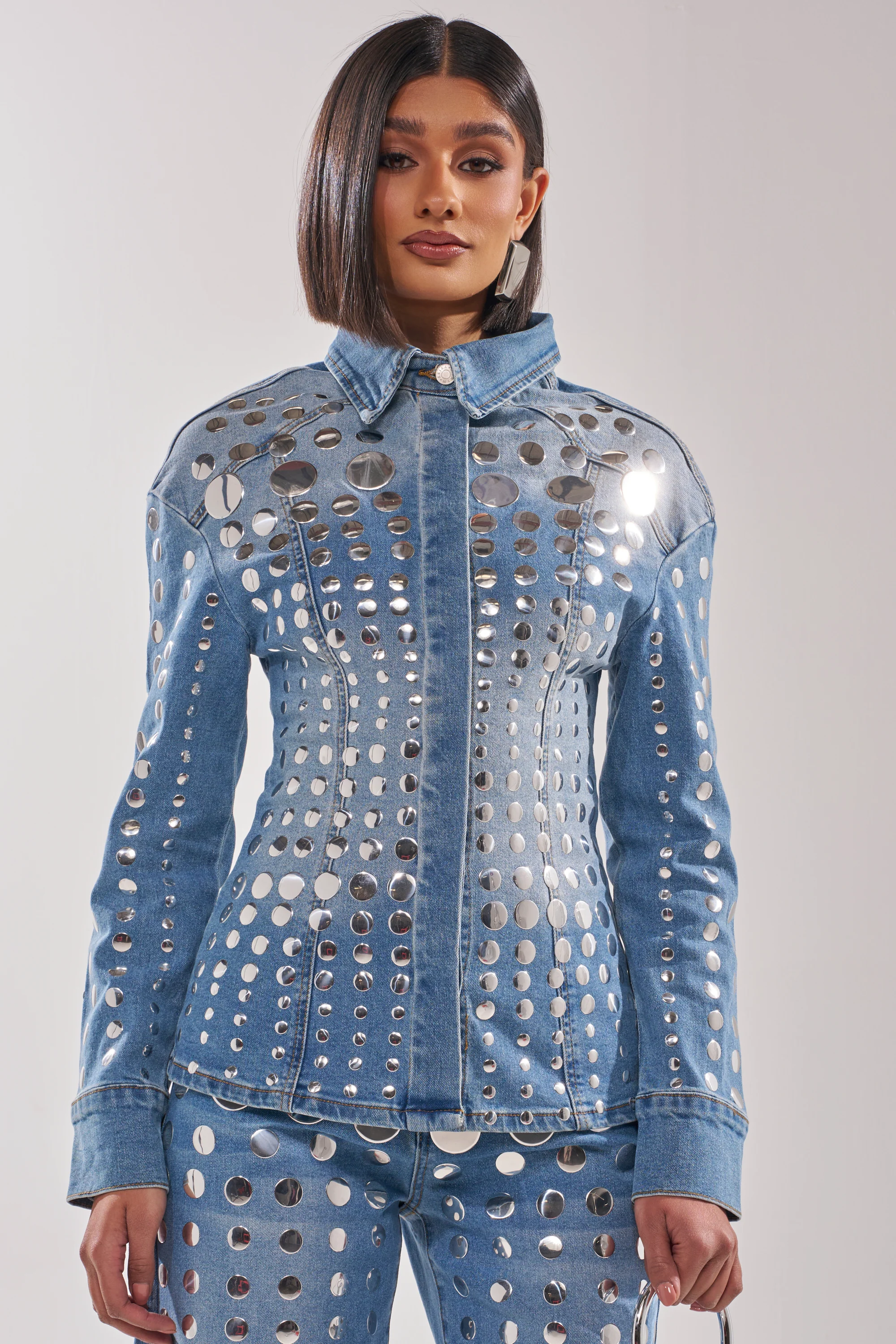 STUDS EVERYWHERE BUTTON DOWN - Image 2