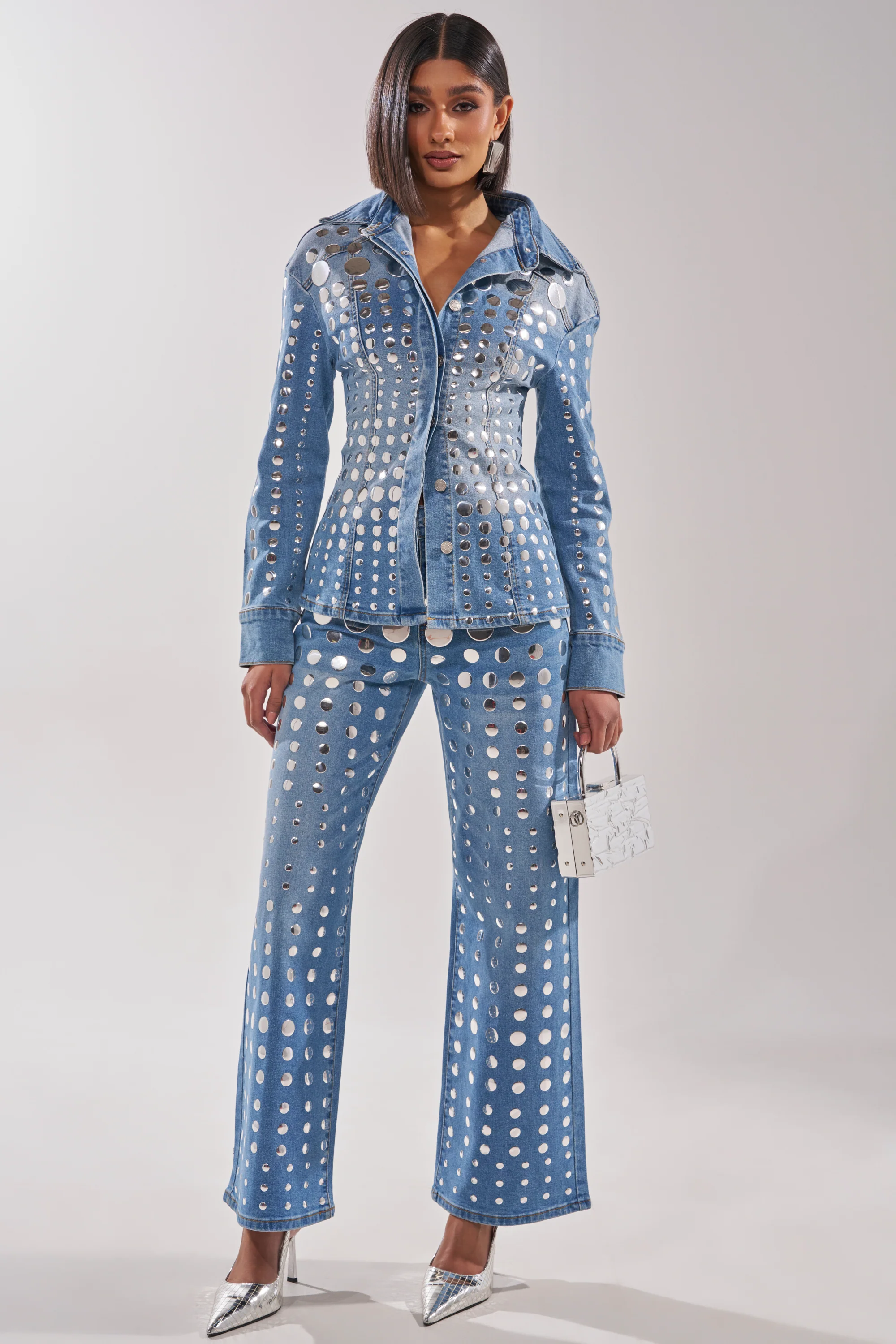 STUDS EVERYWHERE BUTTON DOWN - Image 7
