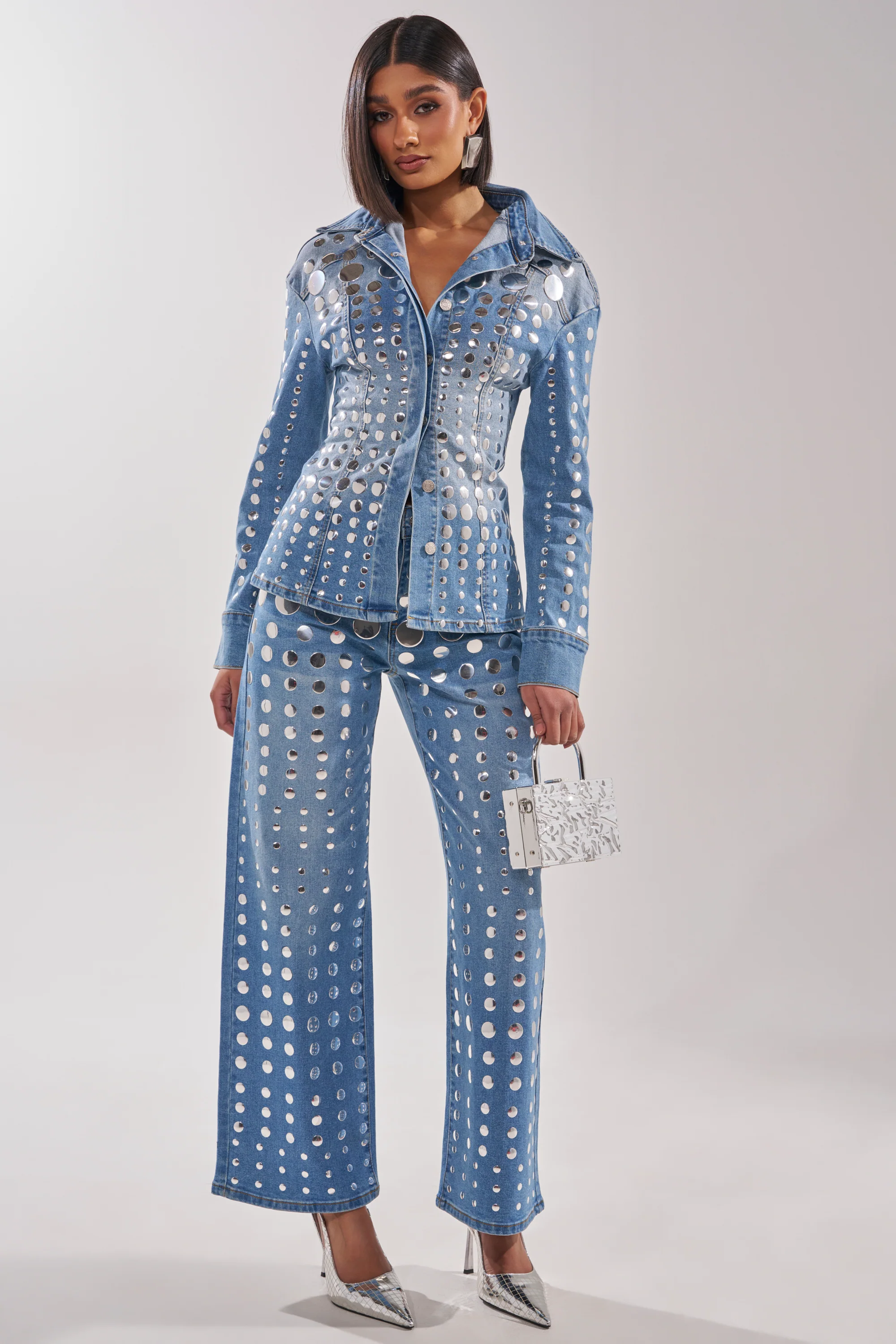 STUDS EVERYWHERE BUTTON DOWN - Image 8