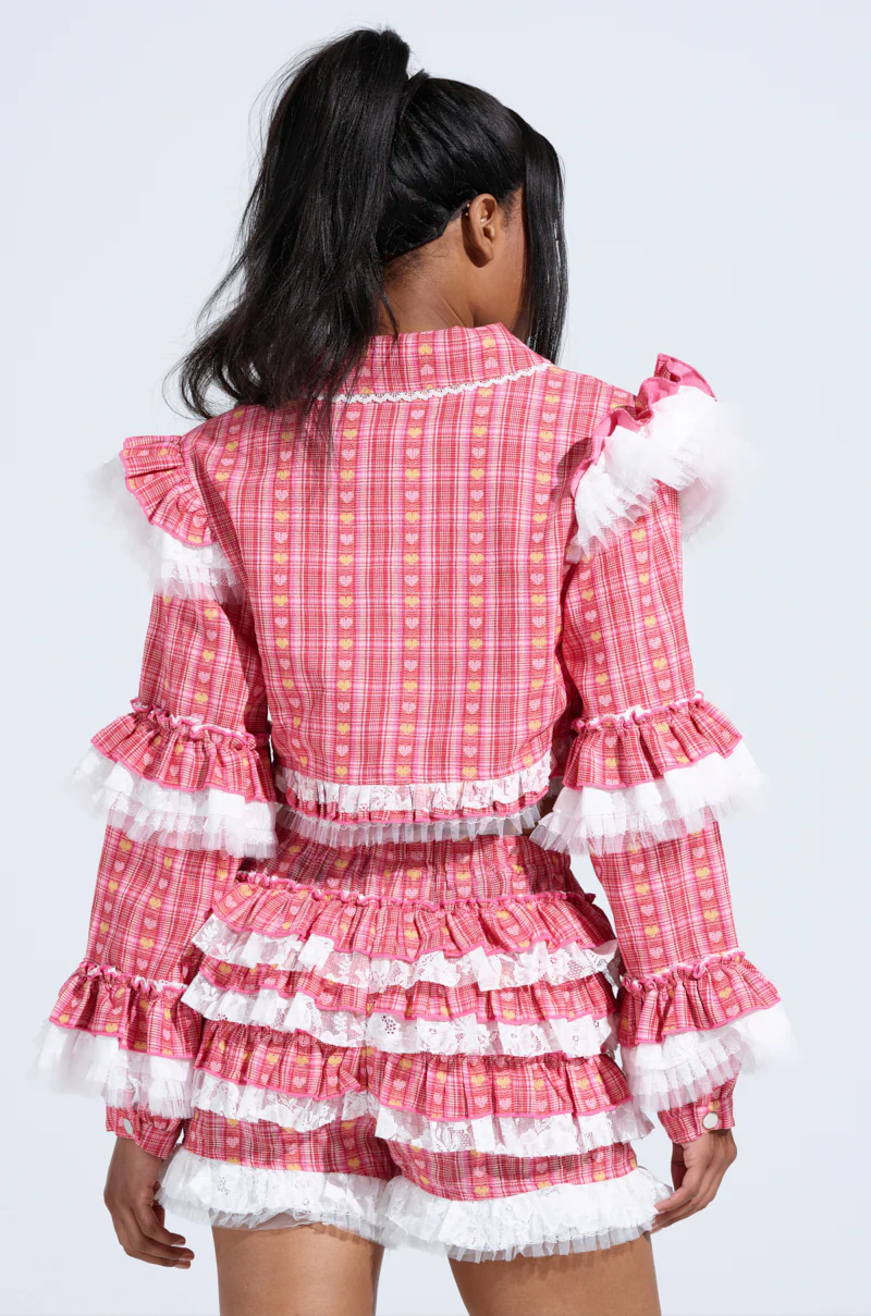 SUNNY RUFFLE BOMBER - Image 8