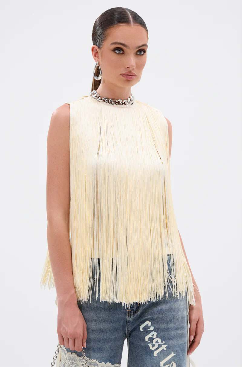 SUNSHINE LOVER FRINGE BLOUSE - Image 2